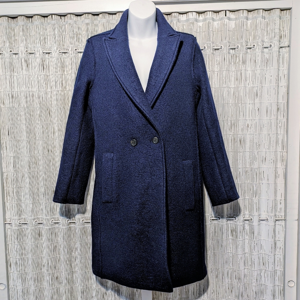 J. Crew Daphne 100% Wool Overcoat Sz 6